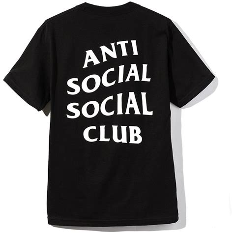 anti social club shirt